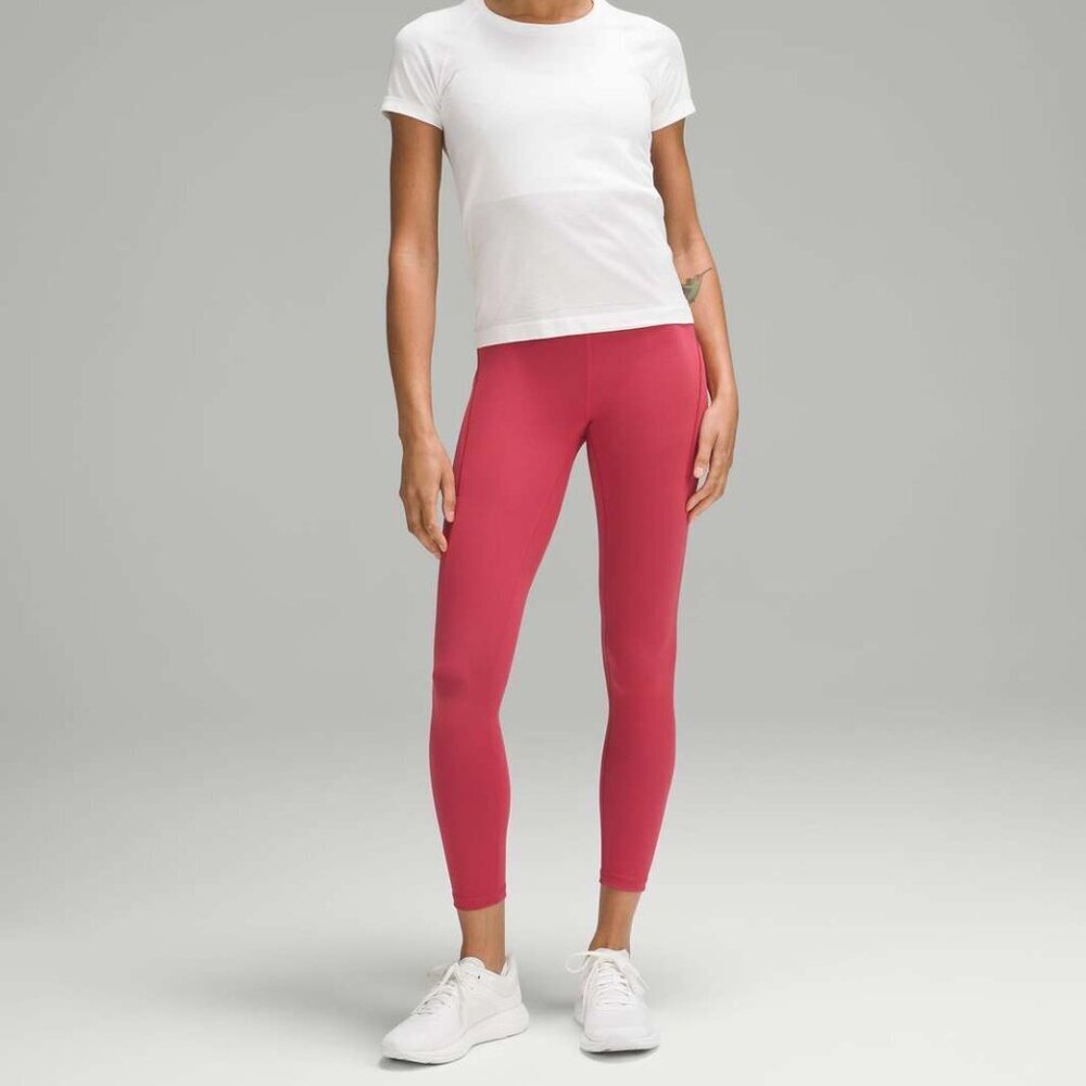 Lululemon Wunder Train High-Rise Tight with Pockets 25"- Size 12 (2023)